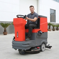 Autolaveuse électrique BOSHUO 580 mm pour les magasins de matériaux de construction et le nettoyage sanitaire