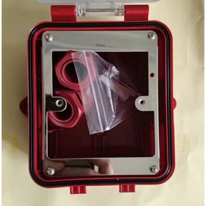 Boîtier de bouton d'alarme étanche SAP-M001FS, alarme manuelle pour systèmes CVC - Compatible avec M500H M500K M500KC M500HC - Product Image 2