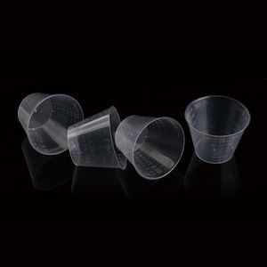 Polyéthylène gradué Transparent liquide jetable <span class=keywords><strong>1oz</strong></span> en plastique médecine tasses tasse à mesurer - Product Image 3
