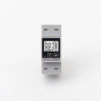 Medidor de Voltaje Eléctrico Inteligente Programable Bidireccional de Corriente Alterna, Modbus, Splitcore, 230v, Rs485, Lora
