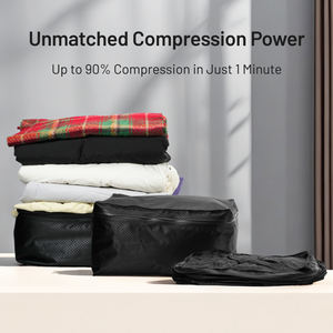 حقيبة سفر قابلة لإعادة الاستخدام وقابلة للتخصيص لتوفير المساحة عند تعبئة الملابس أثناء العطلات والرحلات الطويلة - Product Image 2