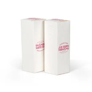 Boîtes de brillant à lèvres imprimées personnalisées de haute qualité emballage de boîte de papier de maquillage cosmétique de soins de la peau avec logo