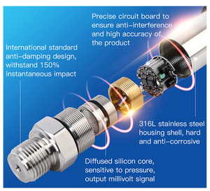 GPT200 packard 5V supply pressure transmitter for water tank system