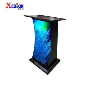 Podium LED Display Screen Full Color Front for Conference <b>Speaker</b> Stage P2 XCOB Technology (Optional) Anti-collision Surface - Product Image 1