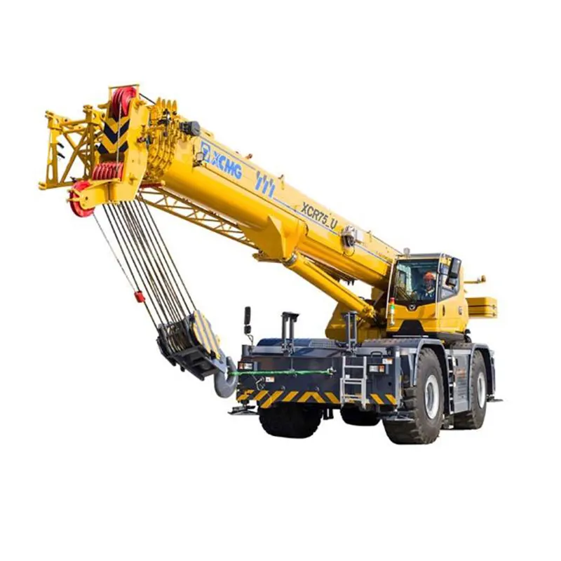 Machine Rough Terrian Crane XCR75_U 75Ton Truck Crane Lifting Machinery For Sale
