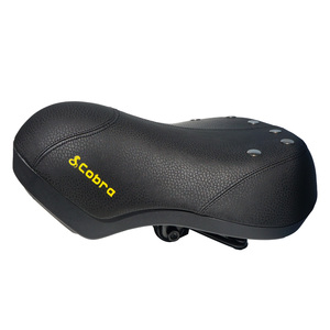 Israel <span class=keywords><strong>Cobra</strong></span> Gel grueso acolchado amortiguador clásico PU cuero bicicleta asiento cojín eléctrico MTB bicicleta sillín con remaches - Product Image 2
