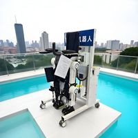 Exosquelette Spécial pour l'Entraînement à la Marche, Conçu Spécifiquement pour les Patients Hémiplégiques suite à un AVC