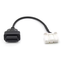 Doble cabezal automotriz 26 26 pines a OBD2 16 pines 16 pines línea de diagnóstico coche OBD Splitter Cable adaptador para Tesla Modelo 3 Y Model3