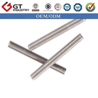 A2-70 A4-70 304 316 Stainless Steel Fully Threaded Rod DIN975 Corrosion Resistant Stud Bar OEM for Construction Machinery Repair