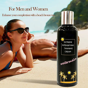 Crème Bronzante 200ML Marque Blanche Accélérateur de Bronzage Teint Profond Gel Auto-Bronzant Produits Autobronzants Lotion Bronzante Extrême - Product Image 3