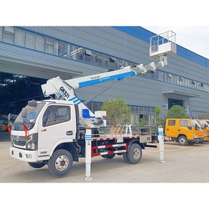 Camión de Trabajo Aéreo con Plataforma Hidráulica de 21m, 22m, 23m, de Buena Calidad, Marca Dongfeng 4X2, Fabricado en China - Product Image 2