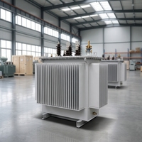 Transformateur de distribution immergé dans l'huile 1200KVA 1800KVA MV HV, noyau en alliage amorphe, garantie 10 ans, bobinage en aluminium