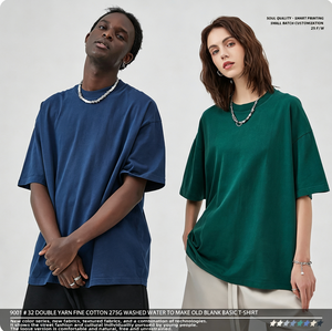 Wholesale 220gsm 100% Cotton Oversized <b>T</b>-<b>Shirt</b> O-Neck S-<b>5XL</b> Blank Custom Embroidery Logo Men's <b>T</b>-<b>shirt</b> - Product Image 1
