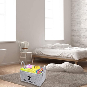 Fournitures pliables <span class=keywords><strong>pour</strong></span> animaux de compagnie <span class=keywords><strong>panier</strong></span> de rangement bac de rangement enfants jouet coffre de rangement coffre <span class=keywords><strong>chien</strong></span> poubelle avec poignée - Product Image 5