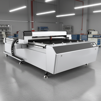 Machine de découpe laser CO2 1325 80W-300W pour acrylique et bois, machine de gravure laser grande surface pour matériaux épais en plastique, publicité