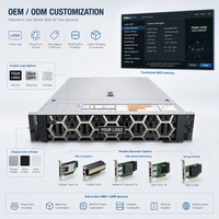 Serveur IA R740 avec GPU 2U 1U pour stockage en rack - En stock