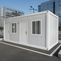 Maison conteneur détachable de 20 pieds, mini-maison, abri modulaire en conteneur, maison conteneur pliable