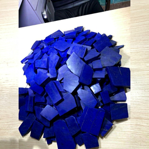 Lapis-lazuli naturel bleu royal de haute qualité, forme irrégulière, pierre semi-précieuse naturelle. - Product Image 1