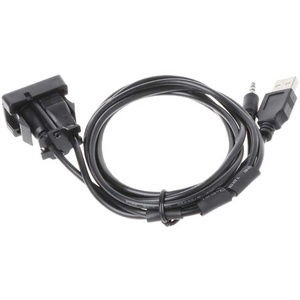 Car Boat Motorcycle 3.5mm USB AUX Audio <strong>Headphone</strong> Male Jack <strong>Extension</strong> Flush Mount Mounting <strong>Cable</strong> - Product Image 5