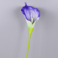 Fleur artificielle Calla Lily, fausses callas pour bouquet de mariage, décoration florale pour la maison