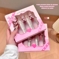 Gegebear Vente en gros Nouveau kit de gloss à lèvres de marque propre Nourrissant Protection des lèvres Gloss à lèvres miroir Rétention de la couleur