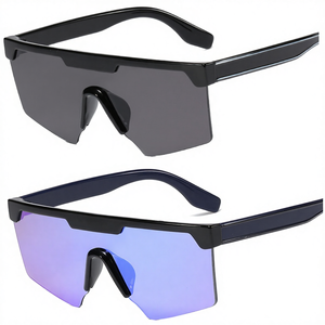 Prêt à expédier, usine chinoise, vente chaude, lunettes de soleil rondes de luxe avec verres UV400, tendance, en métal, pour unisexe, usage extérieur - Product Image 4