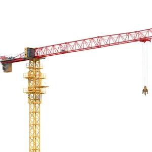 T6016-10 Tower Crane Construction China's Biggest Manufacturer Brand Building Material Shops Applicable Core Components Inclu