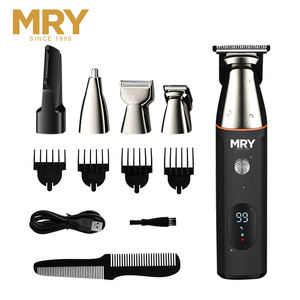 เครื่องเล็มผมไฟฟ้าแบบชาร์จไฟได้เครื่องตัดผมไฟฟ้าสำหรับเครา - Product Image 6