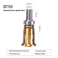 Pince à goujon de traction BT30 BT40 BT50 4 pétale pince griffe CNC accessoires de Machine mâchoires de traction