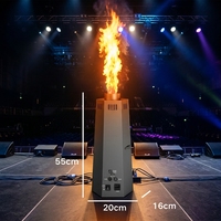 Machine à flamme de glace carbonique écologique avec contrôle DMX512 pour événements festifs, DJ, scène, décorations de mariage