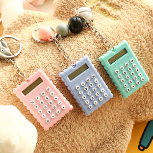 Calculadora de Bolsillo Mini Creativa y Linda, Regalo Promocional para Niños y Estudiantes, 8 Dígitos, con Llavero - Product Image 4