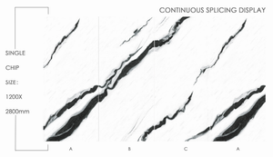 Panneau mural PET en marbre texture continue bambou charbon de bois placage wpc pour murs de fond - Product Image 3