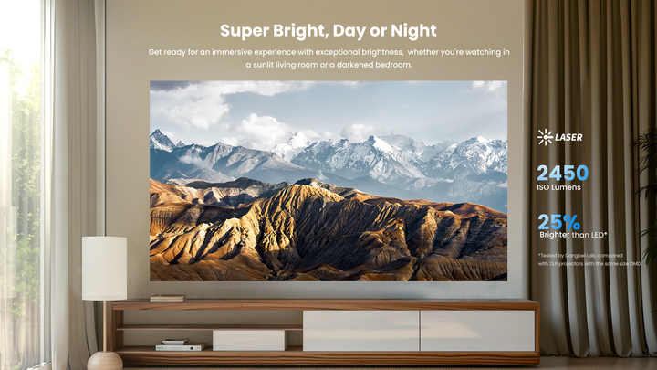 4k Laser Projector Dangbei Mars Pro 2 DLP 2450 ISO lumen GTV 11.0