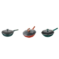 Poêle carrée antiadhésive en aluminium pour grillades et steaks, ustensile de cuisson épaissi et durable pour le petit-déjeuner et la cuisine domestique