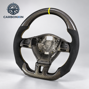 Volantes de Cuero para Automóviles Volkswagen MK6 Golf 6 Jetta Tiguan Passat para VW CC Audi Bora POLO 2008 2015 - Product Image 3