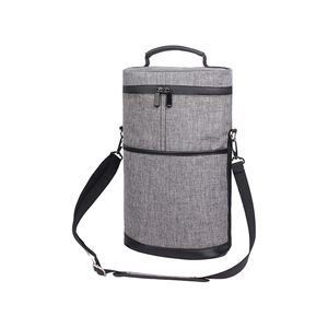 Bolsa Térmica Personalizada para Botellas de Vino con Logotipo, Bolsa de Transporte Promocional para Viajes y Picnic, Bolsa Transparente para Botellas de Vino con Gran Capacidad, Bolsa Oxford para Botellas de Vino - Product Image 3