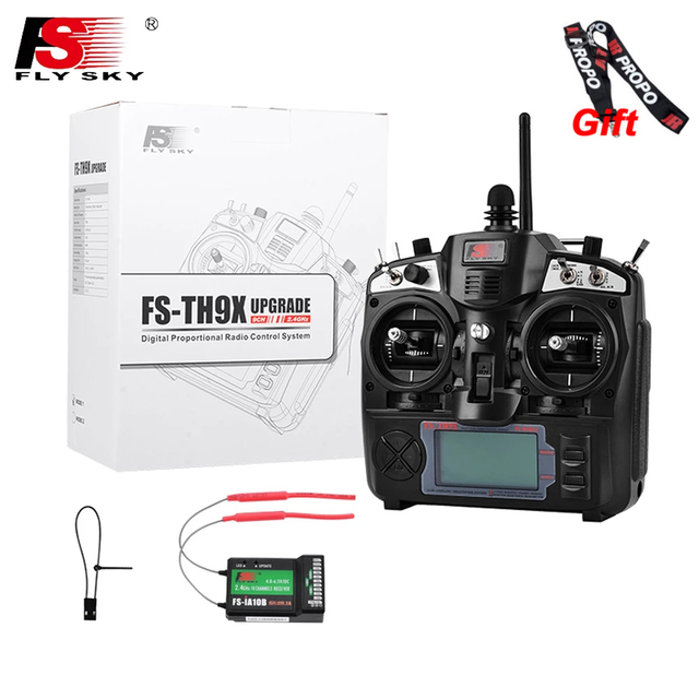 AD FlySky FS TH9X 9ch 2.4G Transmitter Remote Controller With IA10B Receiver RM300 for FPV Airplane Plane Quadcopter Mini Drone