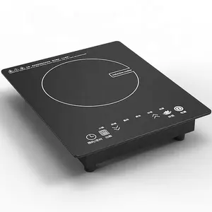 Household Black Crystal Electronic Hotpot Induction Stove/ Hob