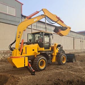 מפעל מיני backhoe חופר זול לועזי backhoe laders... טרקטור סחר עם מעמיס - Product Image 6
