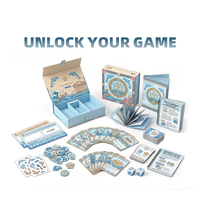 Jeu de société interactif pour animaux, en carton 400 g/m², encre de soja non toxique, matériau inodore, pour le développement de la petite enfance et la formation aux soins des animaux