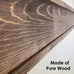 Repisa de chimenea de granja rústica, estante flotante de madera, acabado mate, de pared, OEM - Product Image 4