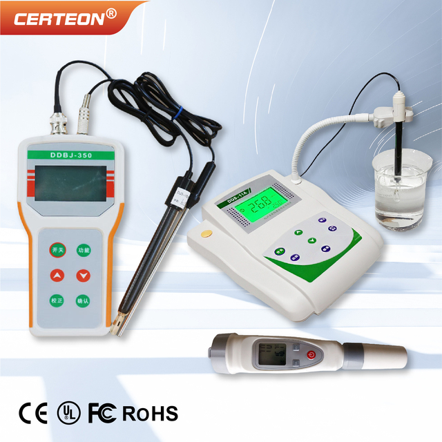 Digital TDS Meter Portable Waterproof Water Quality Tester with Temperature Sensor for Lab Inline or Household Use