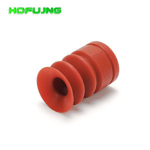 <span class=keywords><strong>S</strong></span> TAR Tipo de fuelle Ventosa de silicona Ventosa de vacío Ventosa de color rojo Adecuado para piezas angulares - Product Image 4