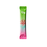 Petit sachet thermoscellé Matcha électrolyte poudre de supplément boisson en poudre Emballage en feuille d'aluminium personnalisé
