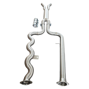 AKS ท่อไอเสียสแตนเลสสำหรับ M4 M3 G8X รถสปอร์ต76มม. ระบบท่อไอเสีย - Product Image 1
