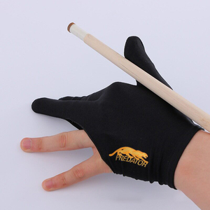 Gants de billard Predator Second Skin à 3 doigts pour la main gauche, gants de billard, poignée de queue de billard, légers, résistants à l'eau, en nylon, maille sèche - Product Image 1