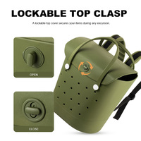 Bolsas Everich 2 en 1 de EVA, 30L de Gran Capacidad, Bolsa de Silicona Impermeable de Fábrica con Cierre Superior para Playa, Camping y Actividades al Aire Libre