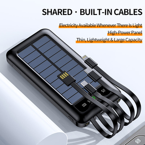 Nouvelle <span class=keywords><strong>batterie</strong></span> <span class=keywords><strong>solaire</strong></span> portable étanche pour téléphone, panneau <span class=keywords><strong>solaire</strong></span> 10000 mAh, chargeur <span class=keywords><strong>solaire</strong></span>, power bank à énergie <span class=keywords><strong>solaire</strong></span> - Product Image 5