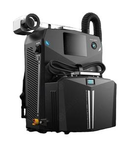 Nouvelle machine de nettoyage au laser pulsé de type sac à dos pour l'acier inoxydable, le bois, le métal, élimination rapide, efficace et facile de la rouille - Product Image 1