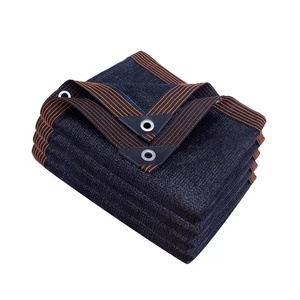 الأسود الثقيلة HDPE مع الأشعة فوق البنفسجية المنسوجة الشمس قماش للتظليل ل الدفيئة ، 100% جديد المواد شبكة لمظلة الوقاية من الشمس 10*30m - Product Image 1